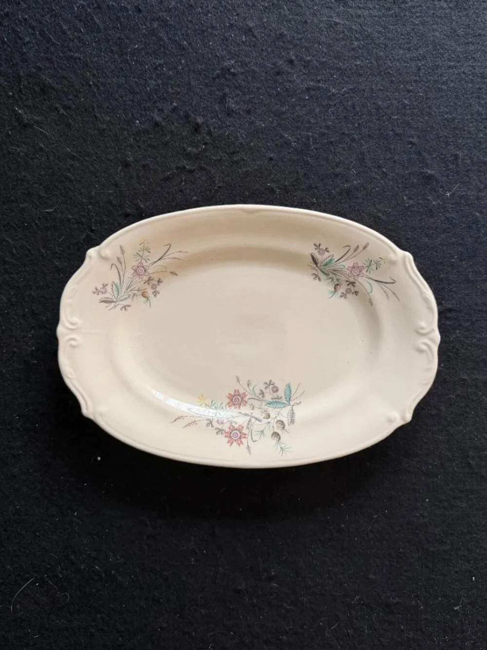 Vintage P.T. Tulowice Mid-Centry Serving Platter